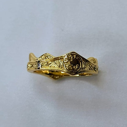 Anillo Corona La Casa del Dragon GOT